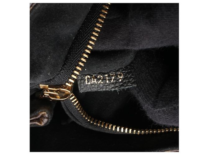 Bolsa Louis Vuitton Saint Placido Monogram Noir Marrom Preto Monograma - vista 5