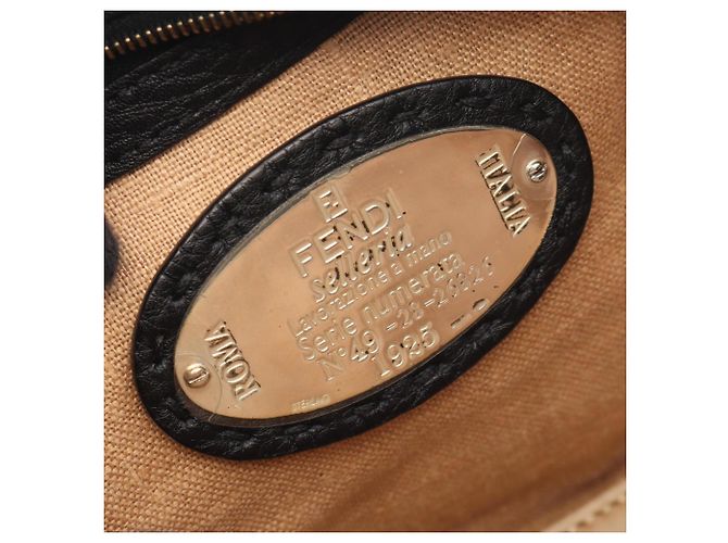 Borsa Fendi Linda Bag Selleria Nero - vista 4