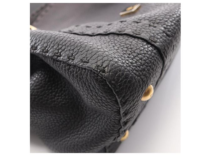 Borsa Fendi Linda Bag Selleria Nero - vista 8