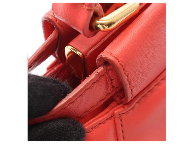 Borsa Fendi Mini Peekaboo 2-Way Rosa - vista 11