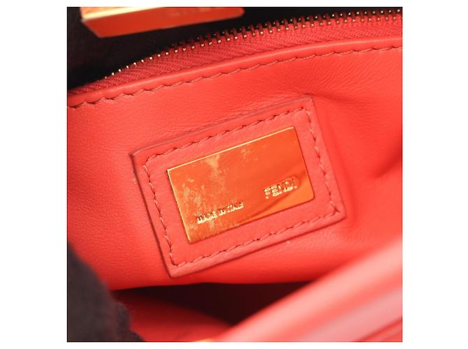 Borsa Fendi Mini Peekaboo 2-Way Rosa - vista 4