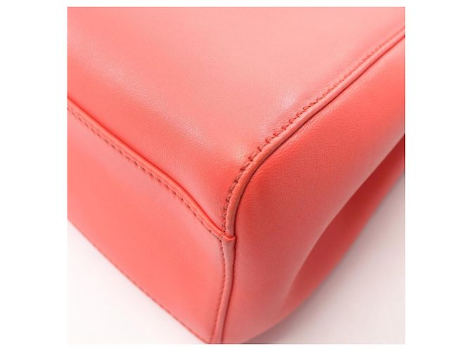 Borsa Fendi Mini Peekaboo 2-Way Rosa - vista 8