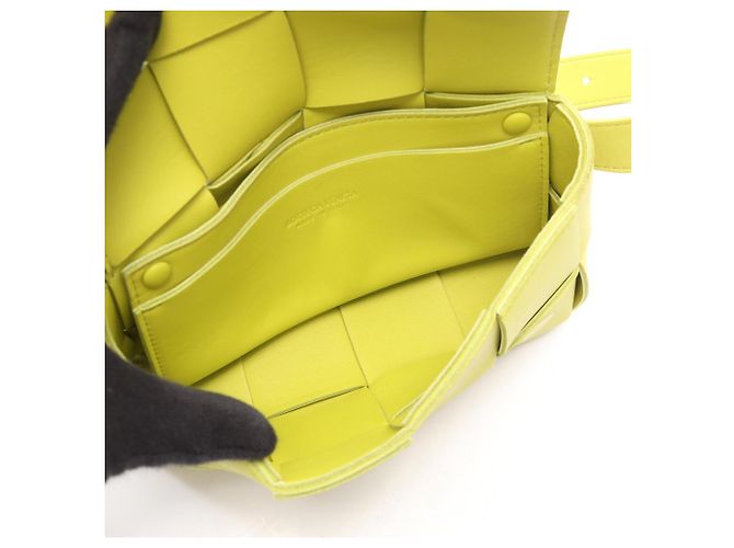 Borsetta Cintura Bottega Veneta Cassette Verde - vista 3