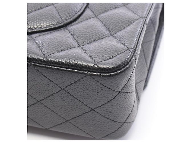 Timeless Borsa a tracolla Chanel Matelassé Double Flap Nero - vista 7