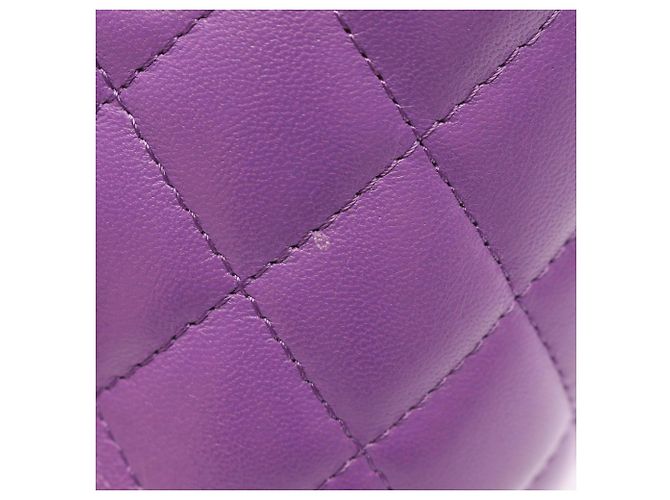 Chanel Matelassé Small Vanity 2-Way Handtasche Lila - Ansicht 7