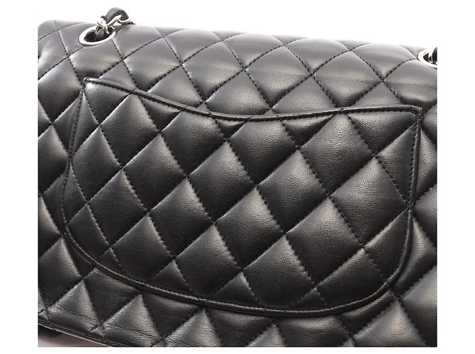 Borsa Chanel Matelassé Double Flap Nero - vista 10