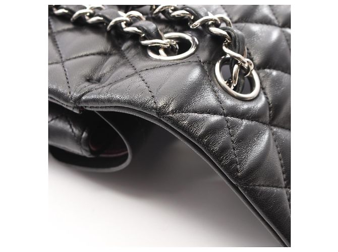 Borsa Chanel Matelassé Double Flap Nero - vista 12