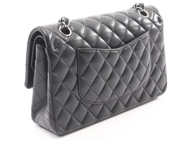 Borsa Chanel Matelassé Double Flap Nero - vista 2