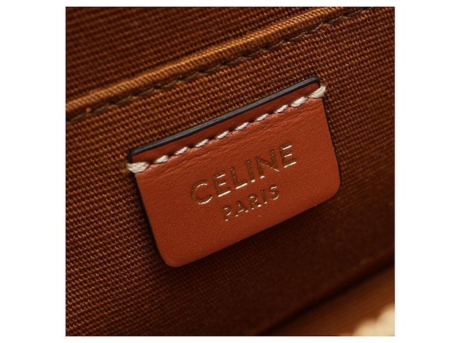 Céline Celine Cuile Triomphe Mini Camera Bag Braun Schwarz - Ansicht 4