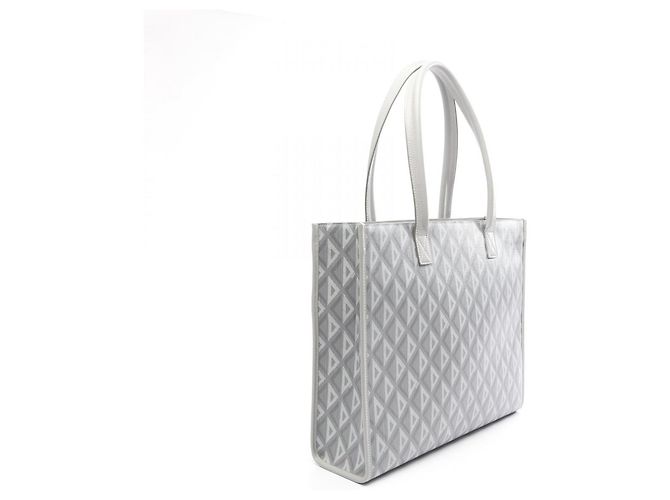 Borsa Christian Dior Dior Safari CD Diamond Tote Bag Marrone - vista 2