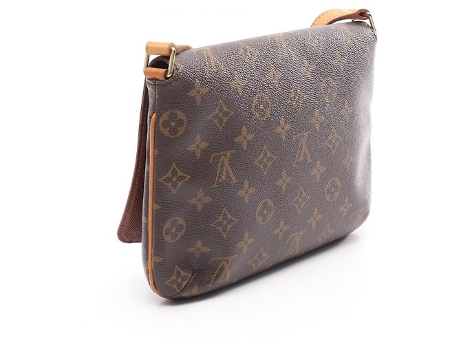 Borsa Louis Vuitton Musette Tango Marrone - vista 2