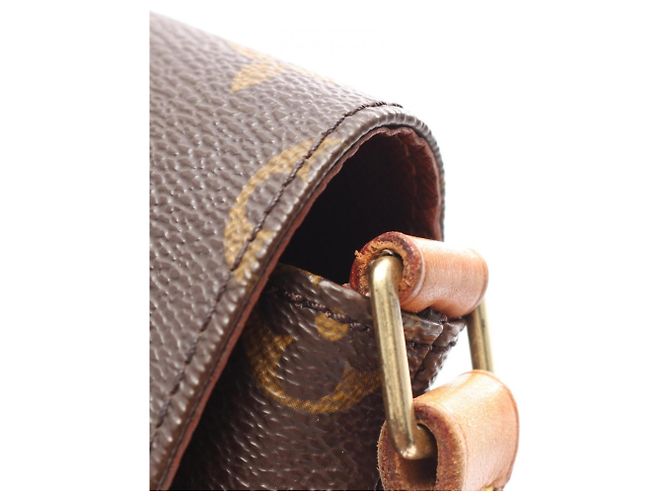 Borsa Louis Vuitton Musette Tango Marrone - vista 9