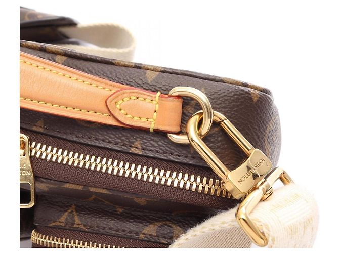 Borsa a tracolla Utility Louis Vuitton Marrone - vista 5