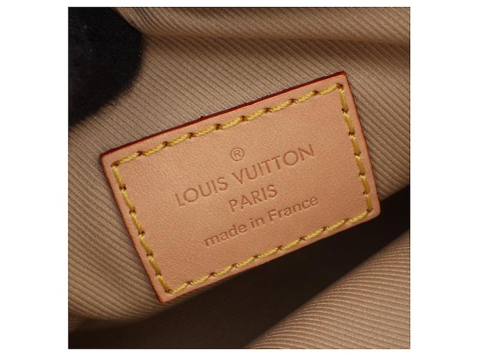 Borsa a tracolla 2 vie Louis Vuitton Loop Monogram in jacquard laminato D'oro - vista 4