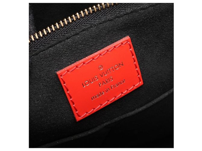 Borsa Tote Louis Vuitton OnTheGo GM Monogram Empreinte Nero Multicolore - vista 4