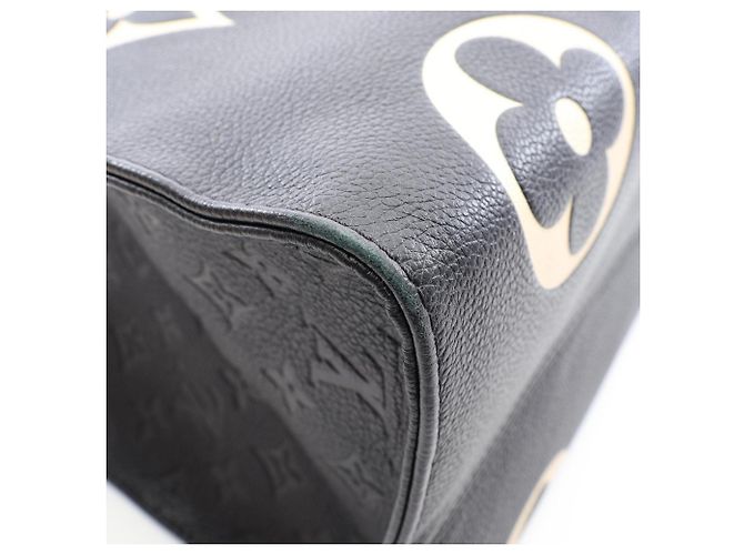 Borsa Tote Louis Vuitton OnTheGo GM Monogram Empreinte Nero Multicolore - vista 6