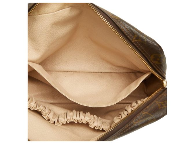 Louis Vuitton Monogram Trousses Toilette 23 Clutch Bag Marrone Monogramma - vista 10