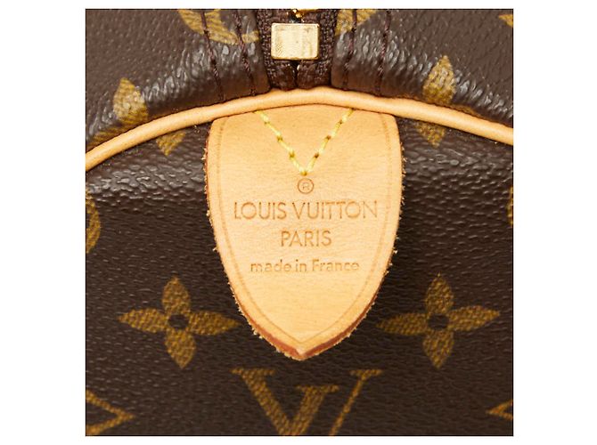 Borsa Boston Louis Vuitton Monogram Keepall 50 Marrone Monogramma - vista 10