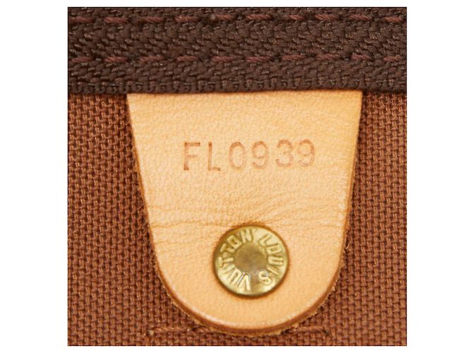 Borsa Boston Louis Vuitton Monogram Keepall 50 Marrone Monogramma - vista 11