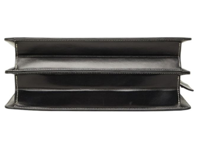 Christian Dior Dior Logo Flap Stitch Handtasche Schwarz - Ansicht 3