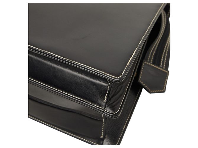 Christian Dior Dior Logo Flap Stitch Handtasche Schwarz - Ansicht 4