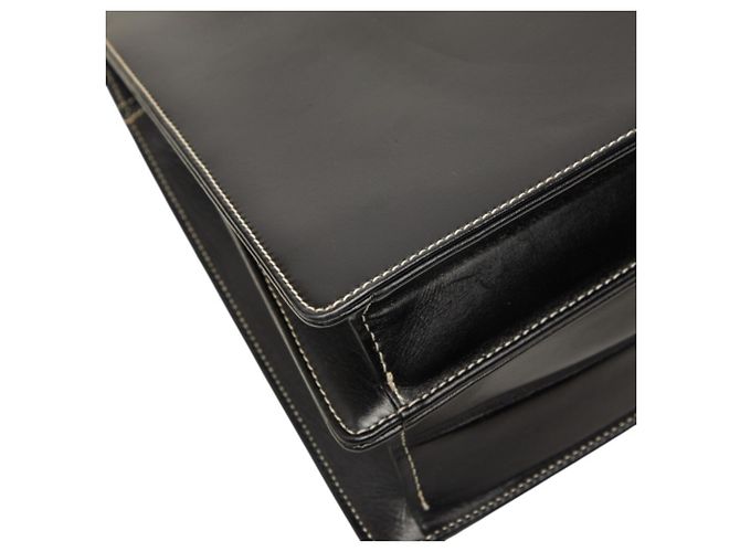 Christian Dior Dior Logo Flap Stitch Handtasche Schwarz - Ansicht 5