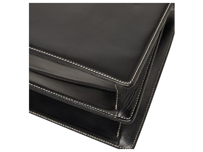 Christian Dior Dior Logo Flap Stitch Handtasche Schwarz - Ansicht 6