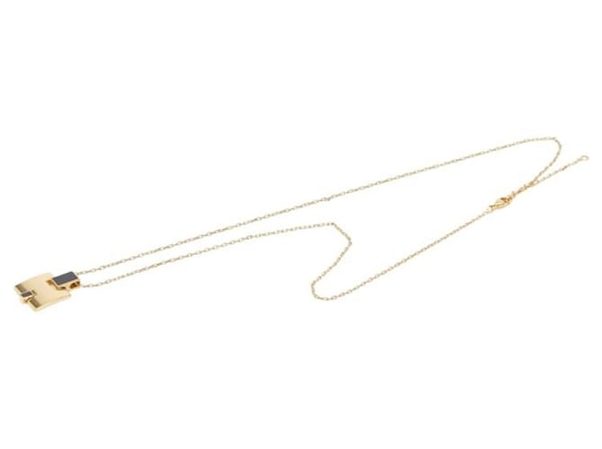 Hermès Collana con ciondolo a catena Eileen Hermes Nero - vista 4