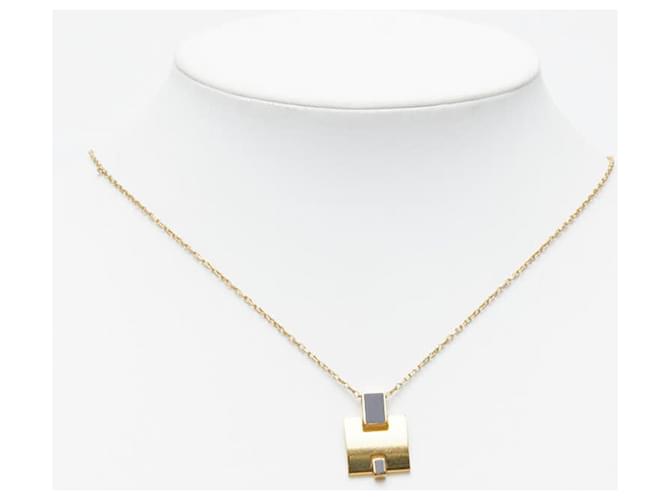 Hermès Collana con ciondolo a catena Eileen Hermes Nero - vista 7