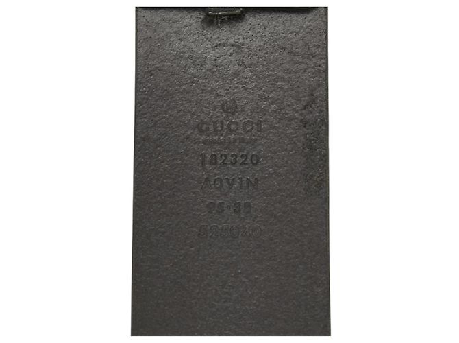 Cintura Gucci Guccissima da uomo Nero - vista 8