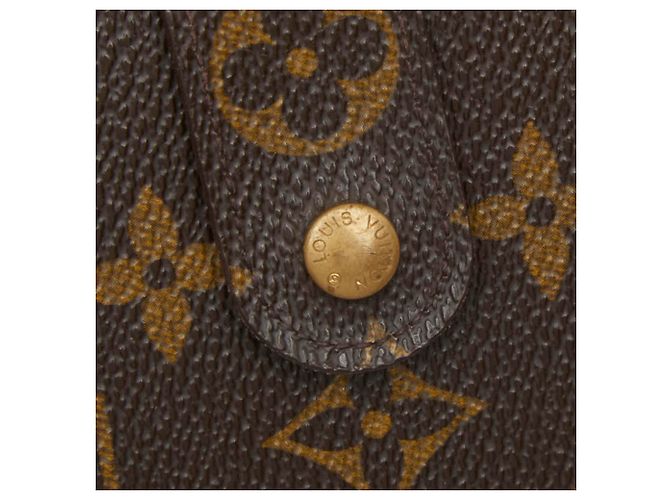 Cartera bi-fold Monogram Louis Vuitton Castaño Monograma - vista 6