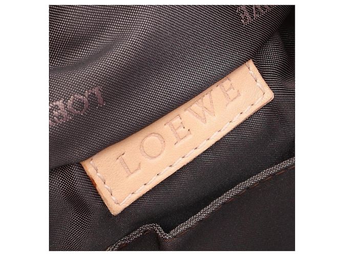Borsa Loewe Anagram Nappa Aire Beige - vista 4