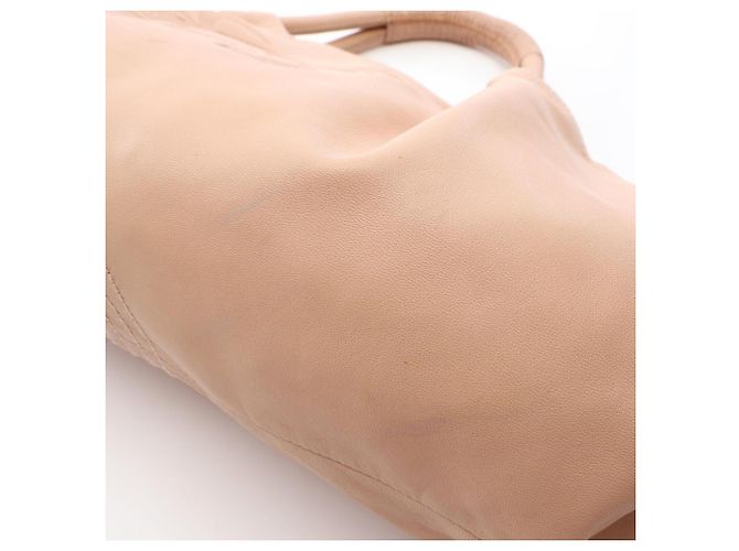 Borsa Loewe Anagram Nappa Aire Beige - vista 8