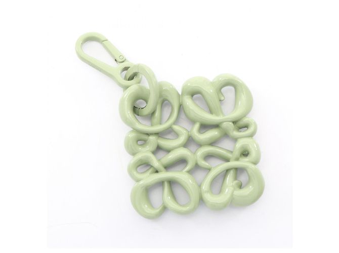 Charm per borsa Loewe Anagram Verde - vista 2