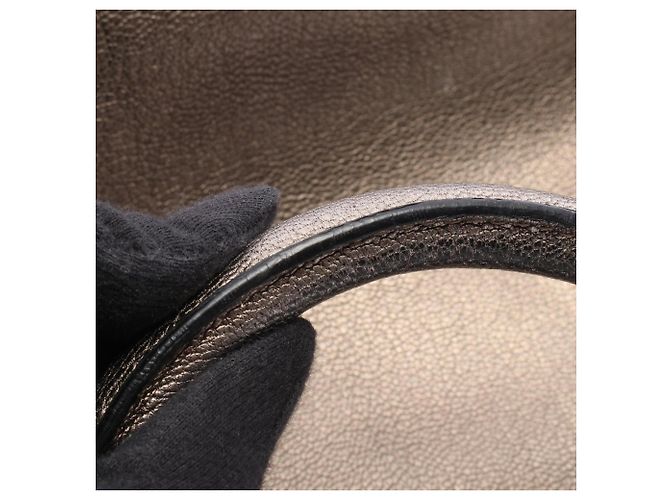 Borsa Loewe Amazona 36 Metallic D'oro - vista 9