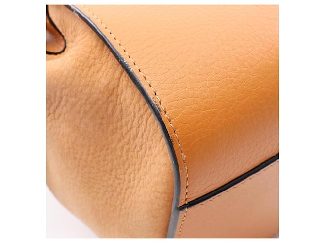 Borsa Loewe Hammock Mini con coulisse Marrone - vista 10