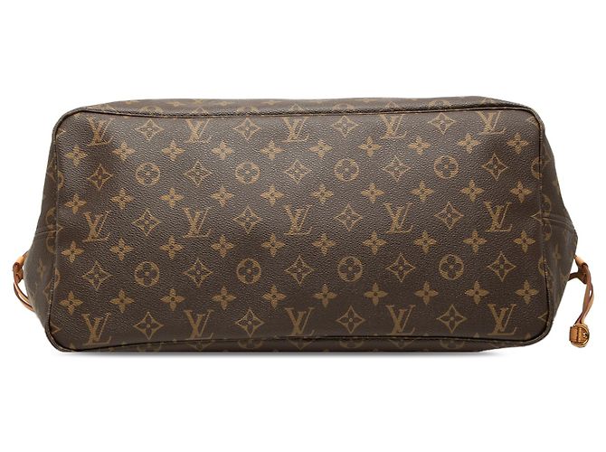 Louis Vuitton Brown Monogram Neverfull GM Marrone - vista 3