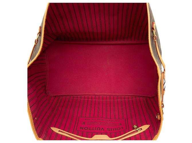 Louis Vuitton Brown Monogram Neverfull GM Marrone - vista 4