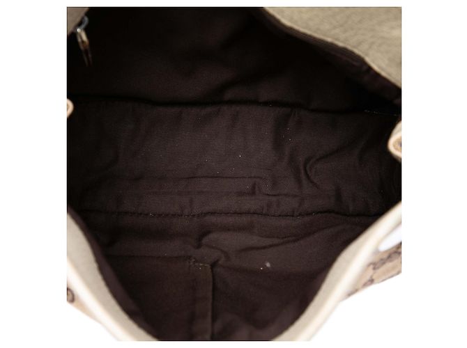 Borsa a tracolla Gucci Beige GG Canvas Eclipse - vista 4