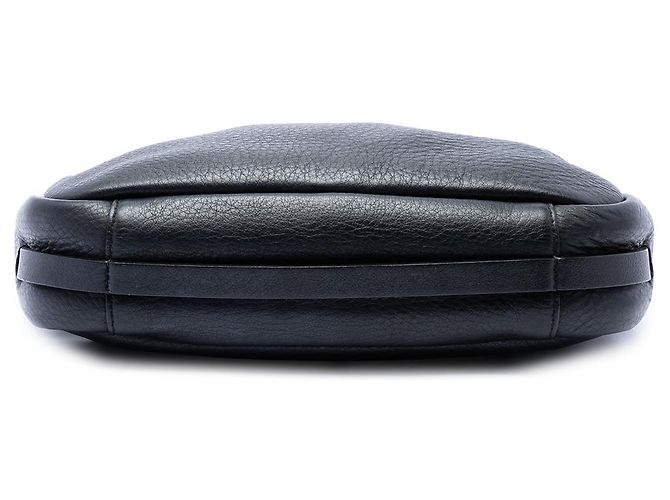 Borsa Everyday Camera XS in pelle nera con logo Campaign Balenciaga Nero - vista 3