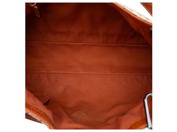 Borsa a tracolla Gucci Beige GG Canvas Eclipse - vista 4