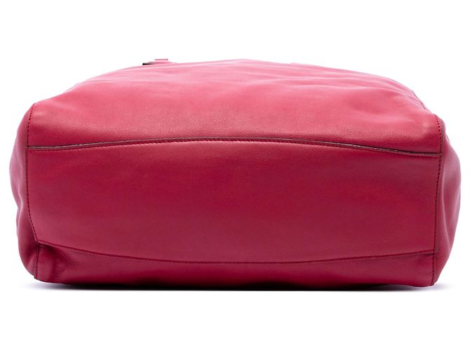 Borsa Shopper Anagram LOEWE in pelle rosa - vista 3