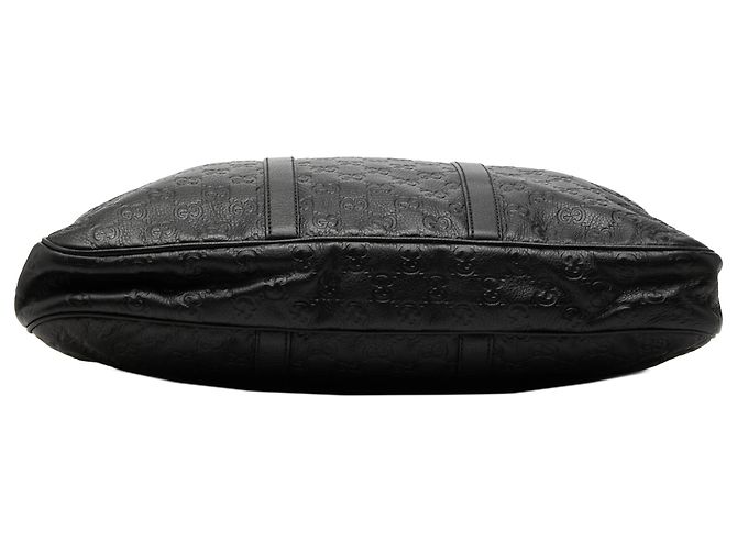 Borsa da lavoro Gucci Black Guccissima Nero - vista 3