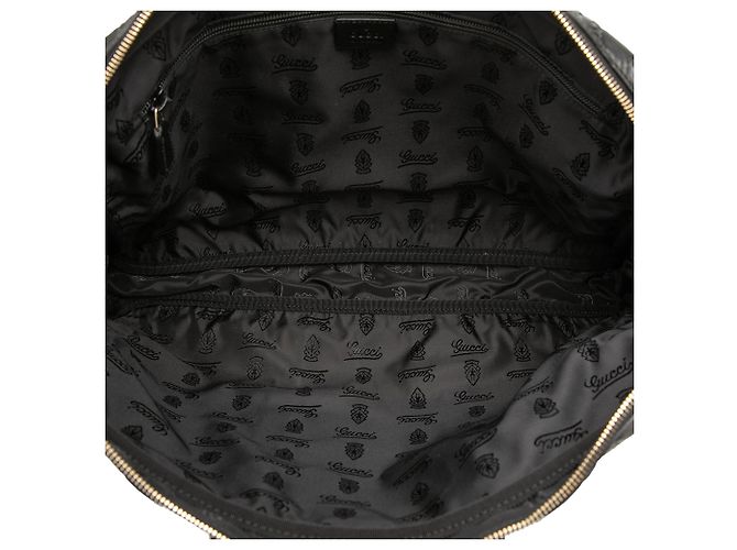 Borsa da lavoro Gucci Black Guccissima Nero - vista 4