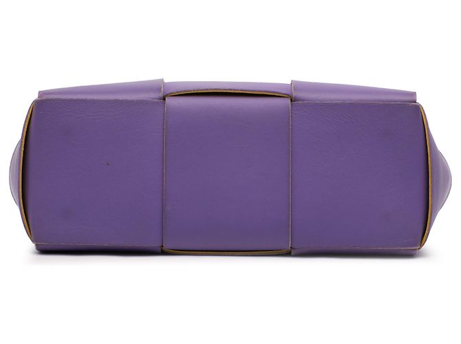 Bottega Veneta Tote Small Nappa Maxi Intrecciato Arco Viola - vista 3