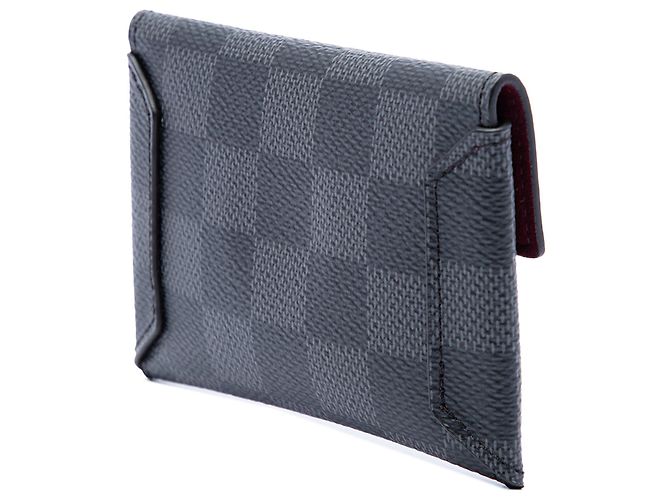 Cartera Compact Modulable Louis Vuitton Black Damier Graphite Negro - vista 2