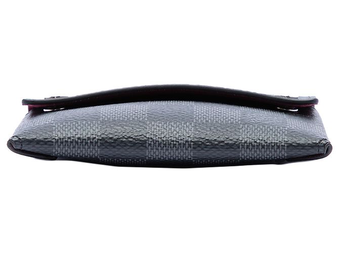 Cartera Compact Modulable Louis Vuitton Black Damier Graphite Negro - vista 3