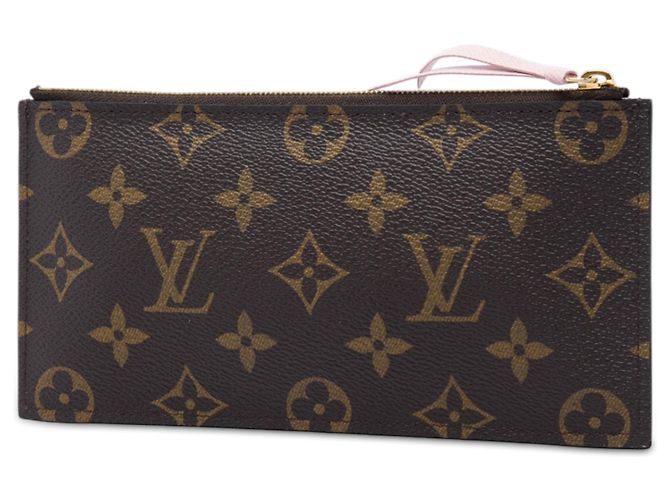 Pochette Félicie Louis Vuitton Brown Monogram World Tour Pochette Felicie Zippered Insert Marrone - vista 2