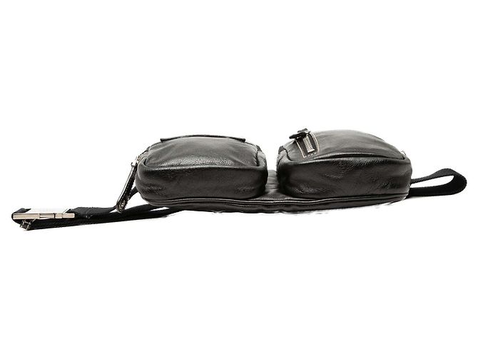 Borsa cintura Gucci Hysteria in pelle nera Nero - vista 3