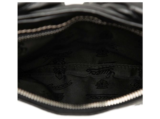 Borsa cintura Gucci Hysteria in pelle nera Nero - vista 4